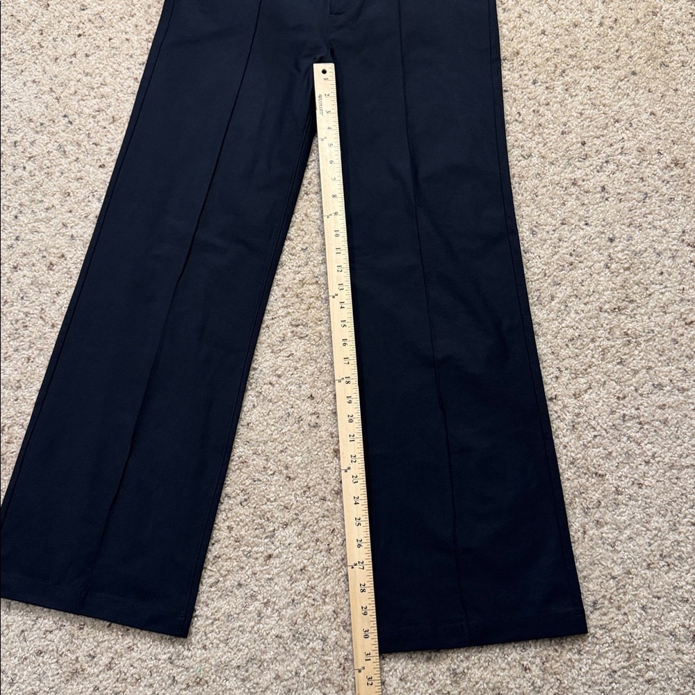 Vuori Blue Medium Wide Leg Meta Trousers - Picture 4 of 7